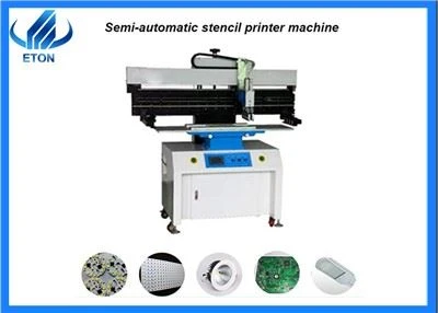 Màquina d'impressora semiautomàtica de raspall de plantilla